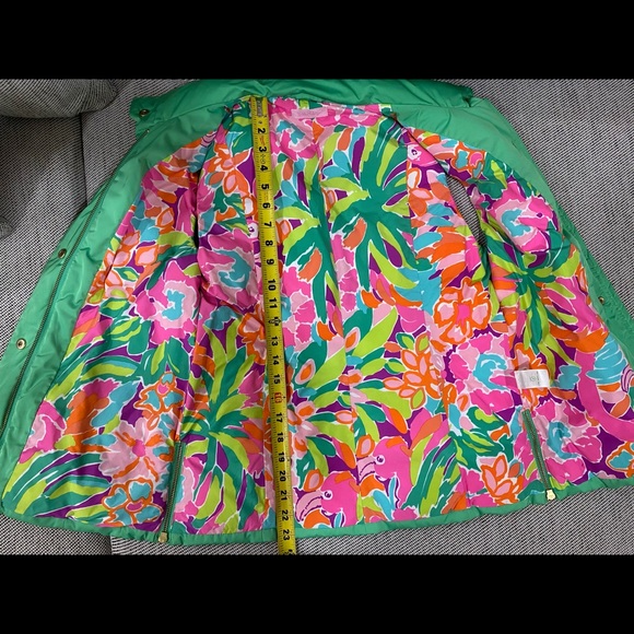 Lilly Pulitzer green vest - Picture 2 of 6
